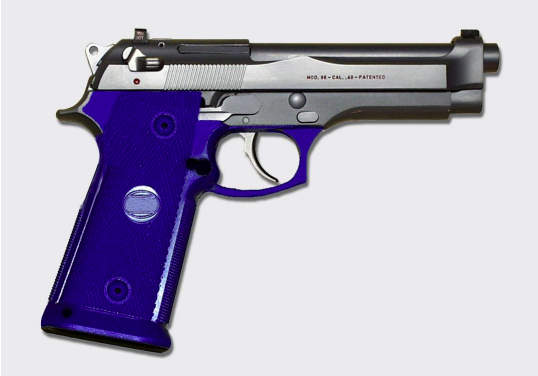 Beretta 92 hybrid frame pistol